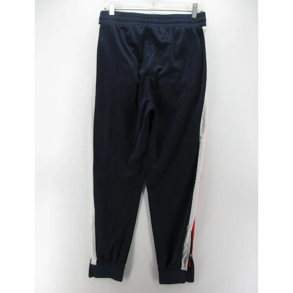 Sergio Tacchini Pants Medium Track Tennis Warm Up Ankle Zip Joggers - Picture 9 of 12